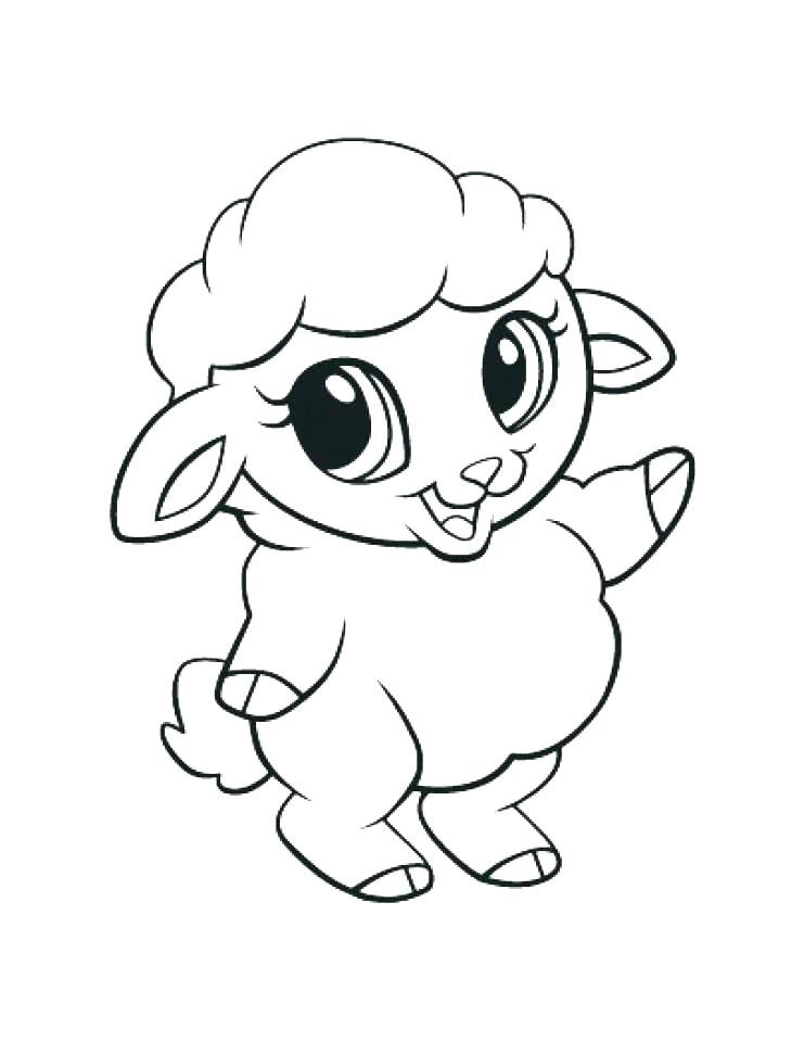Baby Animal Coloring Sheets
 Cute Animal Coloring Pages Best Coloring Pages For Kids