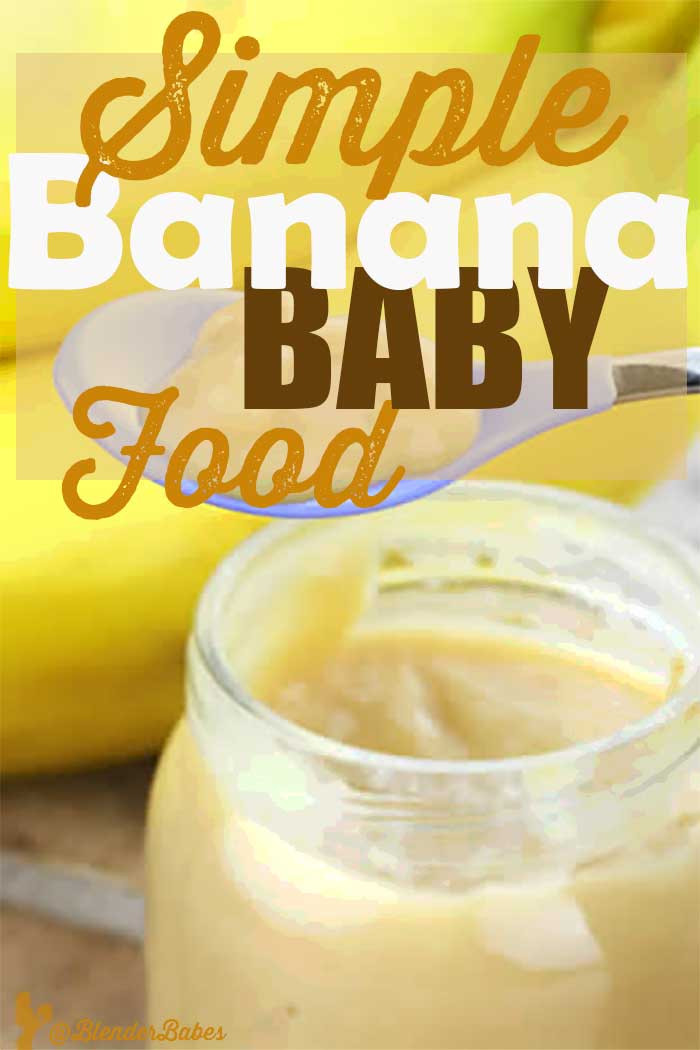 Baby Banana Recipes
 Banana Baby Food Recipe Homemade Recipes