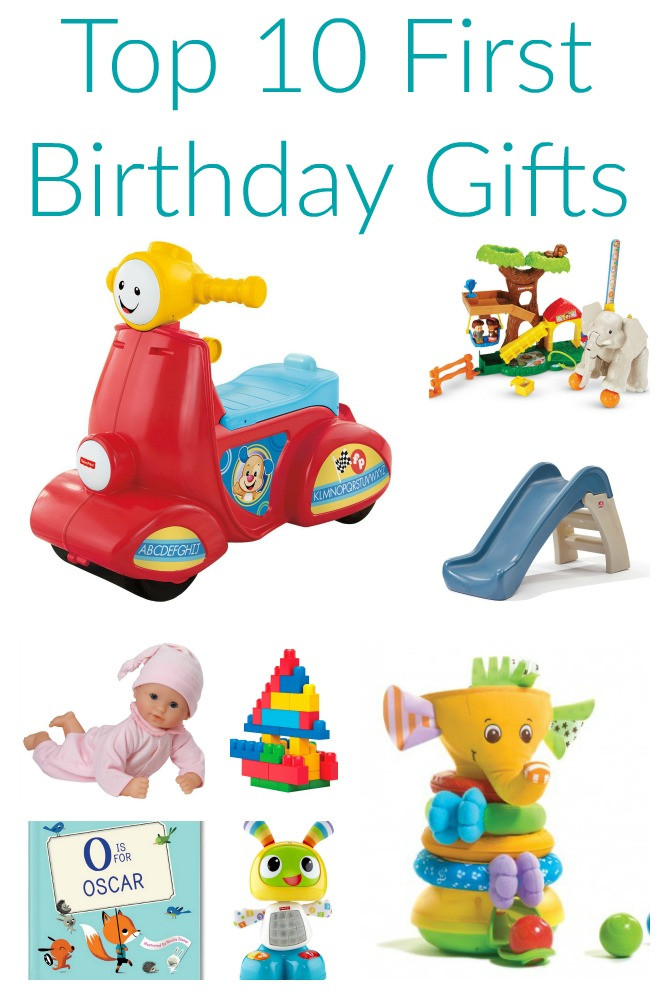 Baby Birthday Gifts
 Friday Favorites Top 10 First Birthday Gifts The