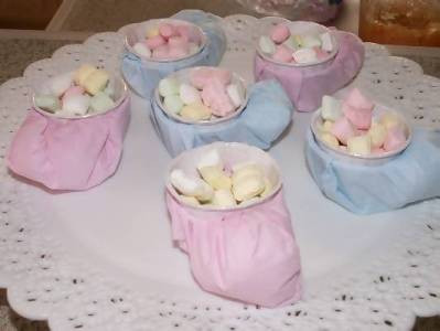 Baby Bootie Party Favor
 Baby Shower Favor Idea Quick and Easy