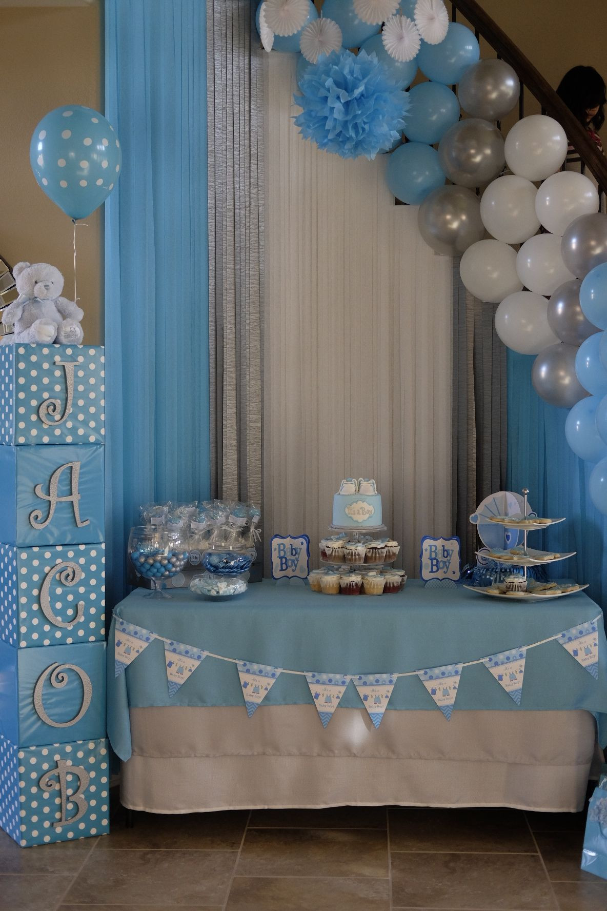 Baby Boy Baby Shower Decor
 Pin by Jennelyn Escoto on BABY JACOB SHOWER in 2019