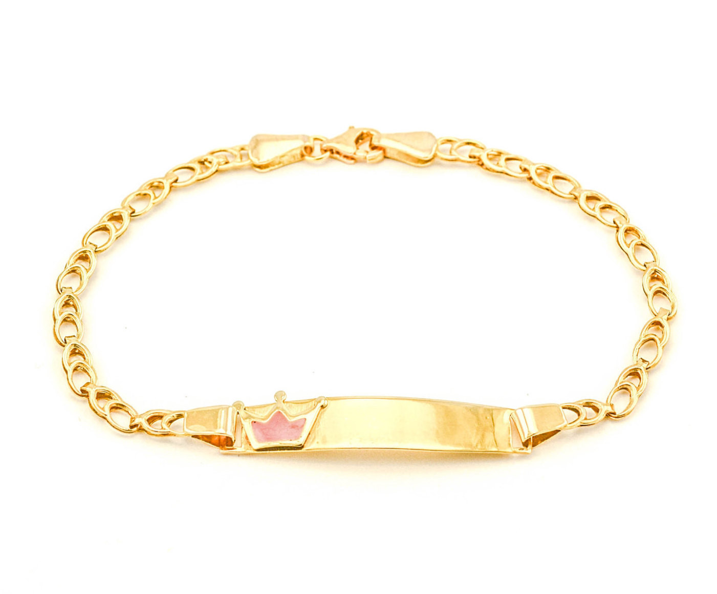 Baby Bracelets Gold
 Personalized Gold Baby Id Bracelet Baby Jewelry Name Bracelet