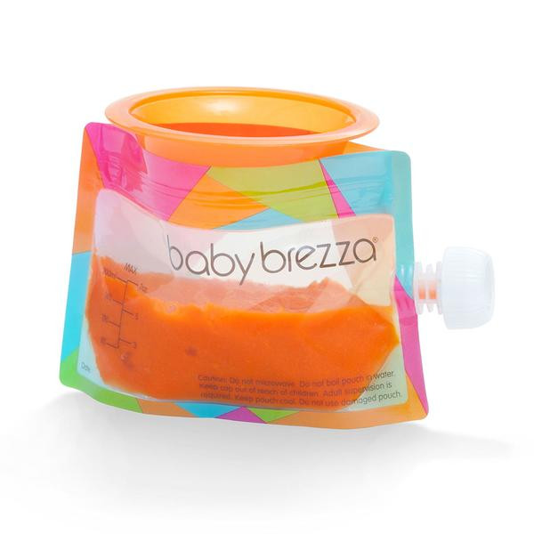 Baby Brezza Recipes
 Refillable Pouch for Baby Food Easy Fill System