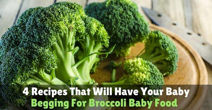 Baby Broccoli Recipes
 4 Recipes That Will Have Your Baby Begging For Broccoli