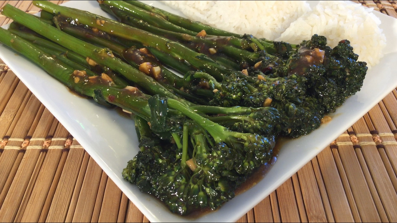 Baby Broccoli Recipes
 How To Make Baby Broccoli In Chinese Garlic Ginger Sauce