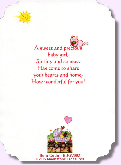 Baby Cards Quotes
 Wel e New Baby Girl Quotes QuotesGram