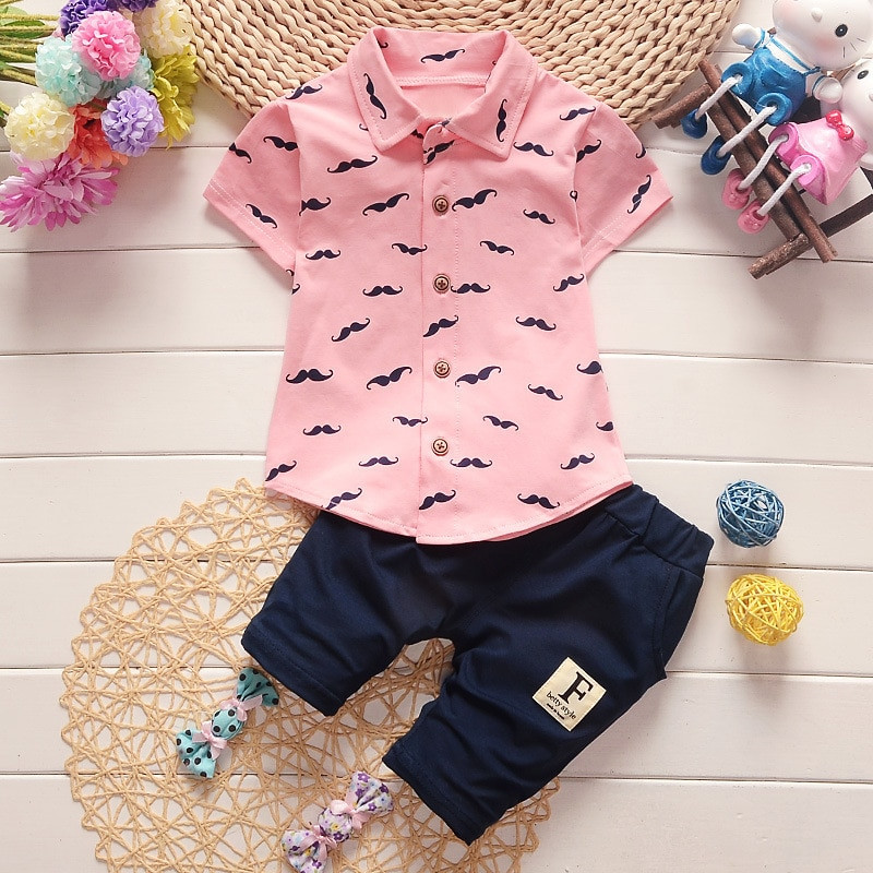 Baby Clothing Fashion
 New Summer Baby Clothes Set Fashion Baby Suit Cotton Baby