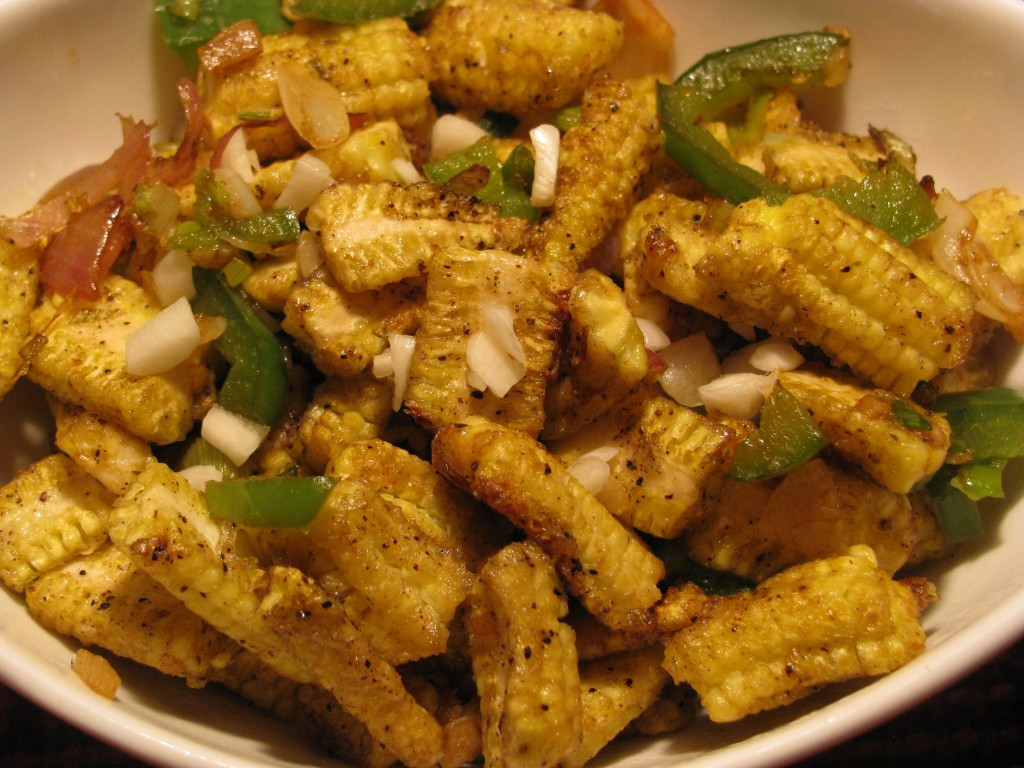 Baby Corn Manchurian Recipes
 Baby corn Manchurian recipe without frying