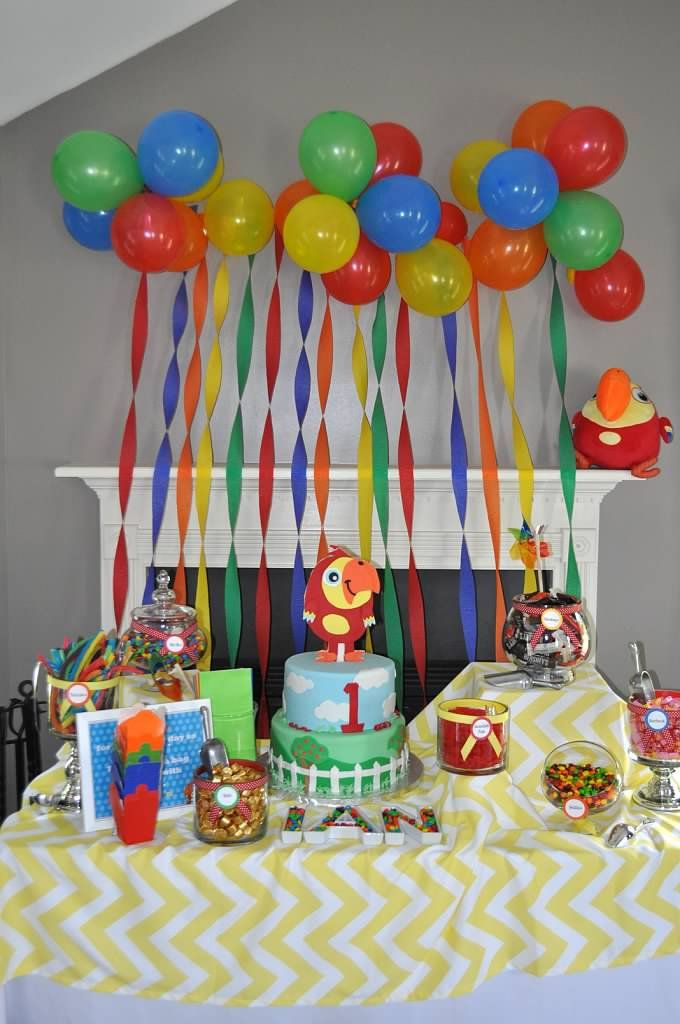 Baby First Tv Party Decorations
 Pin by Shannon Stevens on VocabuLarry Birthday Ideas