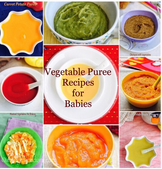 Baby Food Puree Recipe
 baby food puree binations
