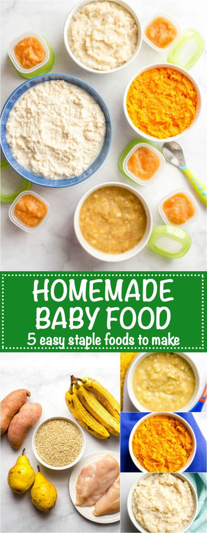 Baby Food Recipe Chicken
 Homemade baby food Sweet potatoes brown rice chicken