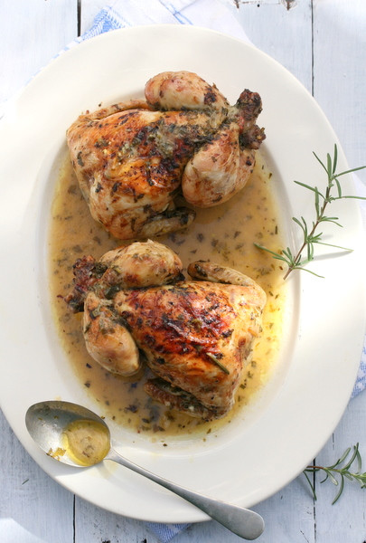 Baby Food Recipe Chicken
 baby chicken roasted in wine and herbs recipe
