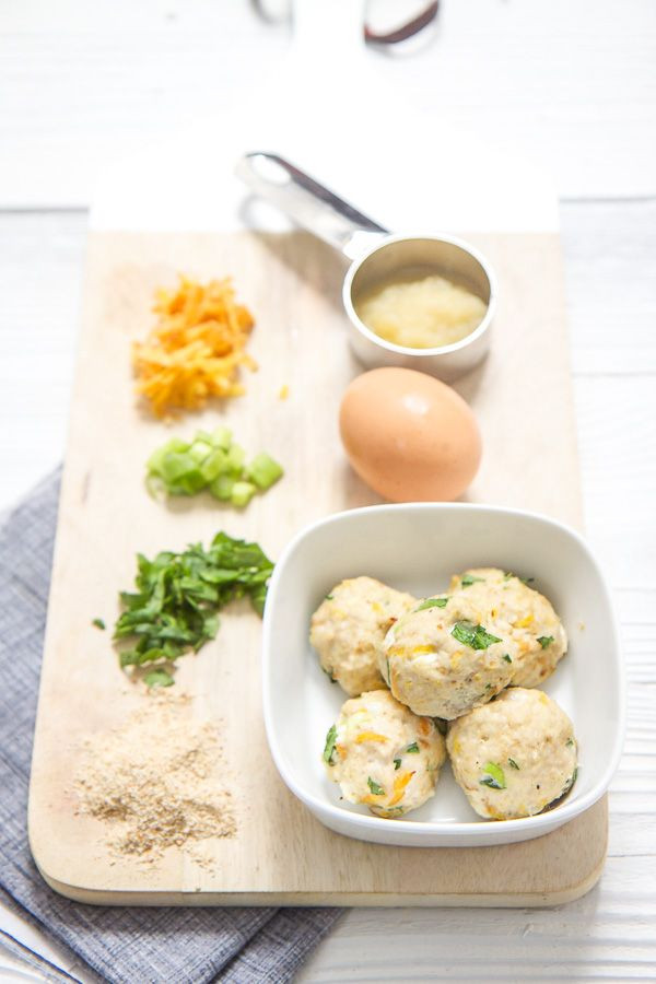 Baby Food Recipe Chicken
 Mini Chicken Carrot Meatballs for Baby Recipe