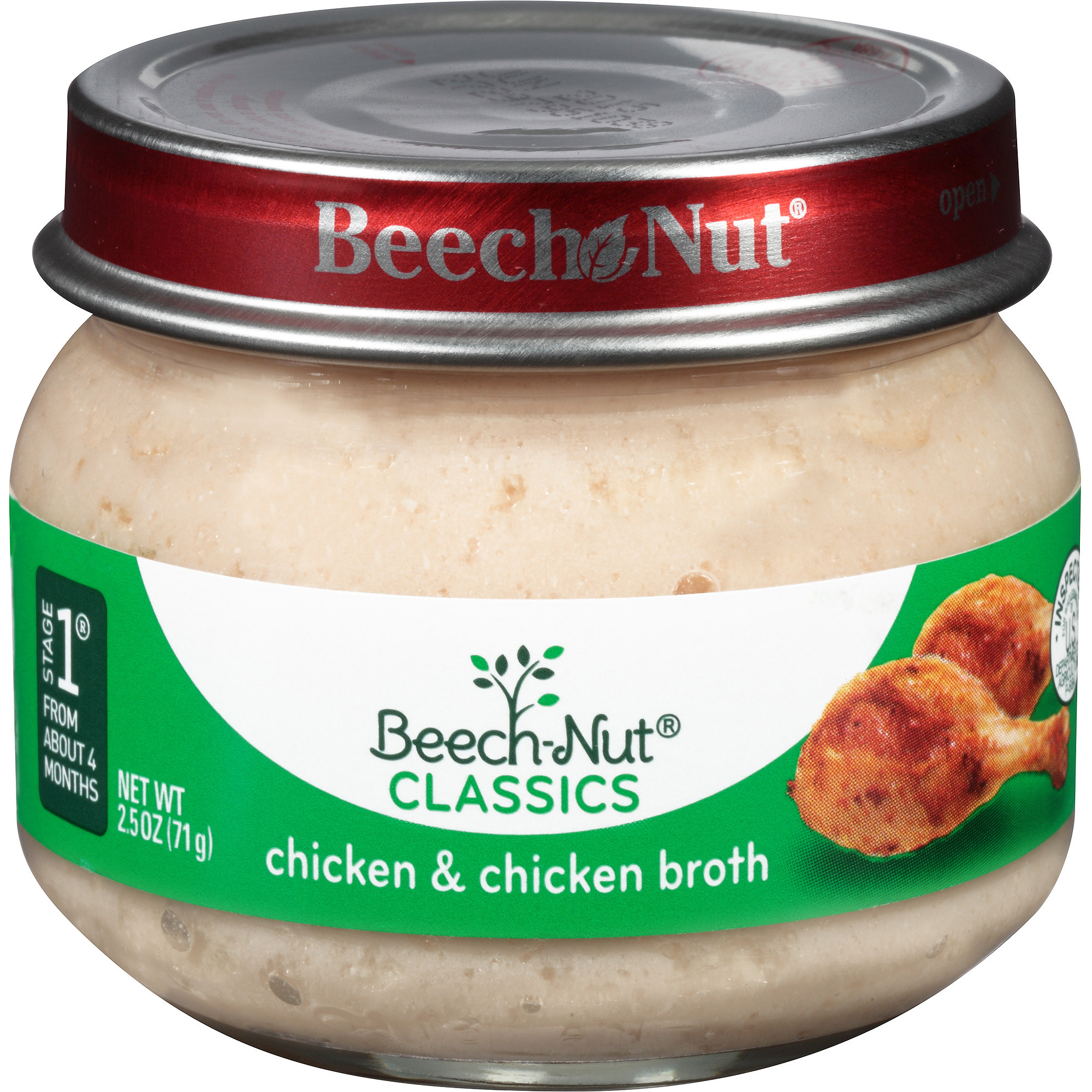 Baby Food Recipe Chicken
 Beech Nut Classics Stage 1 Chicken Broth Baby Food 2 5 oz
