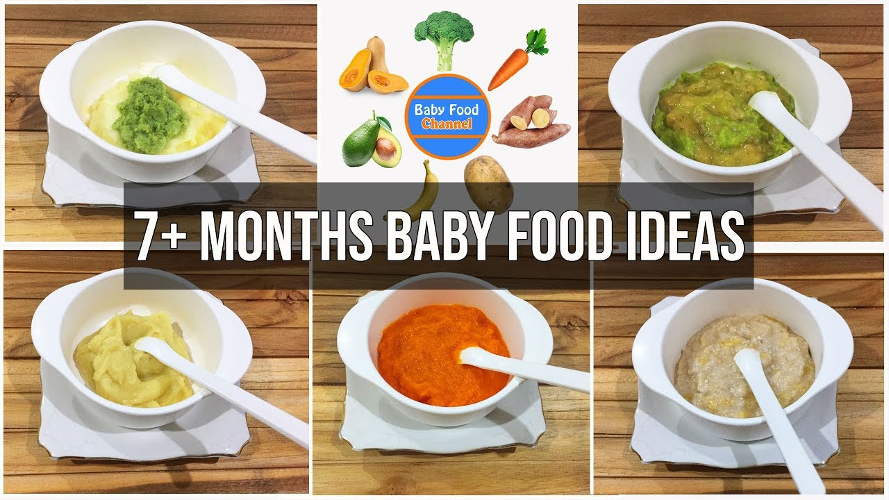 Baby Food Recipes 5 Months
 7 Months Baby Food Ideas – 5 Healthy Homemade Baby Food