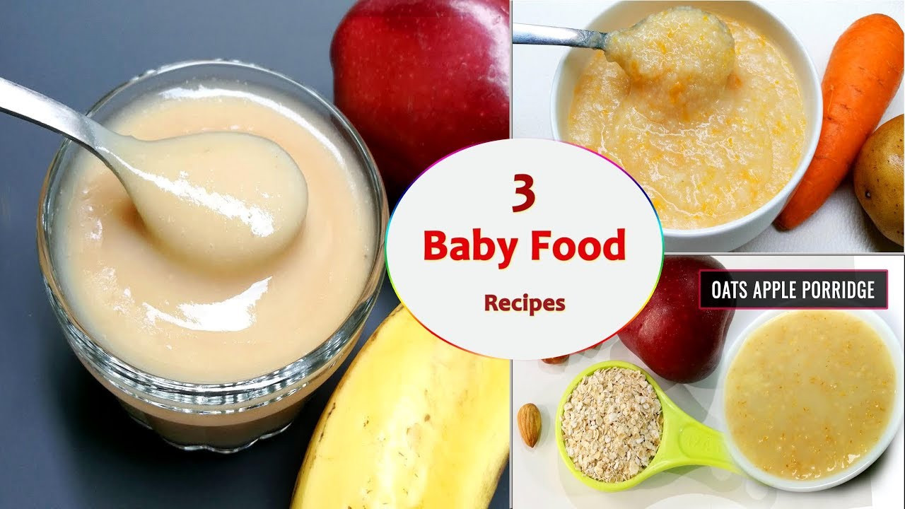 Baby Food Recipes 5 Months
 3 Baby food recipes 7 to 12 months baby food Healthy