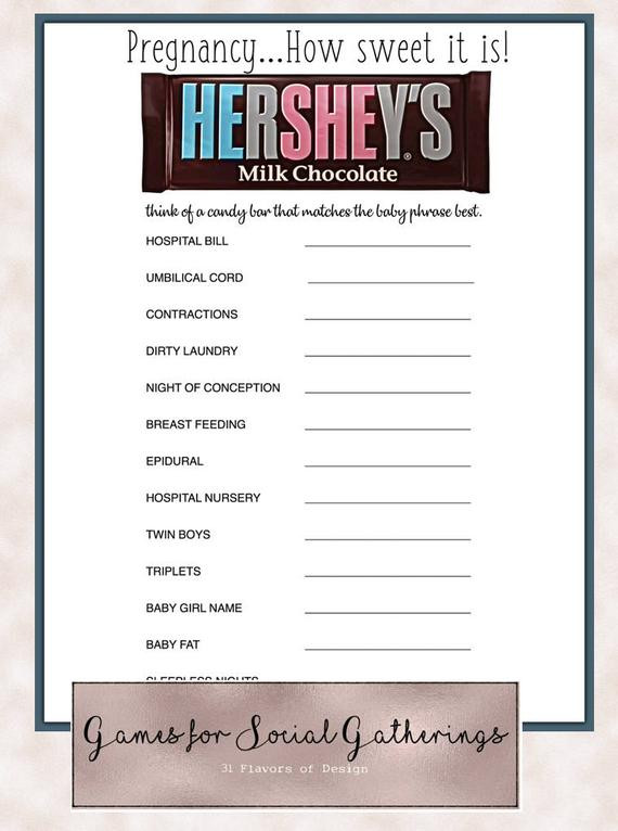 Baby Gender Reveal Party Games
 Gender Reveal Idea DIY Baby Shower Game Guess the CANDY