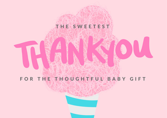 Baby Gift For Coworker
 Baby Shower Thank You Cards
