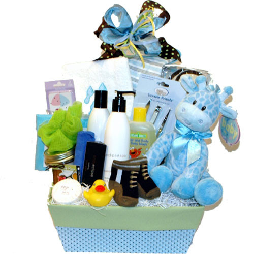 Baby Gifts For Mom
 New Baby and Mom Gift Basket Mom and Baby Boy Gift Basket