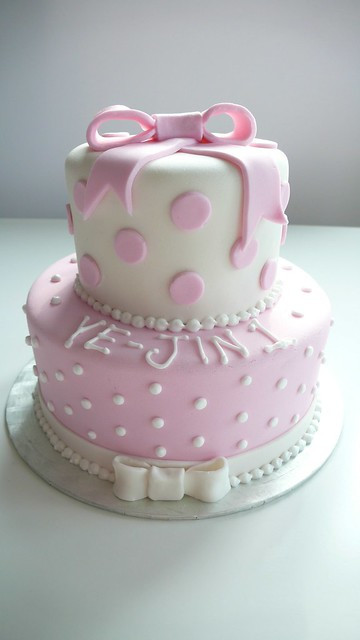 Baby Girl Birthday Cake
 Little Girls 1st Birthday Cake