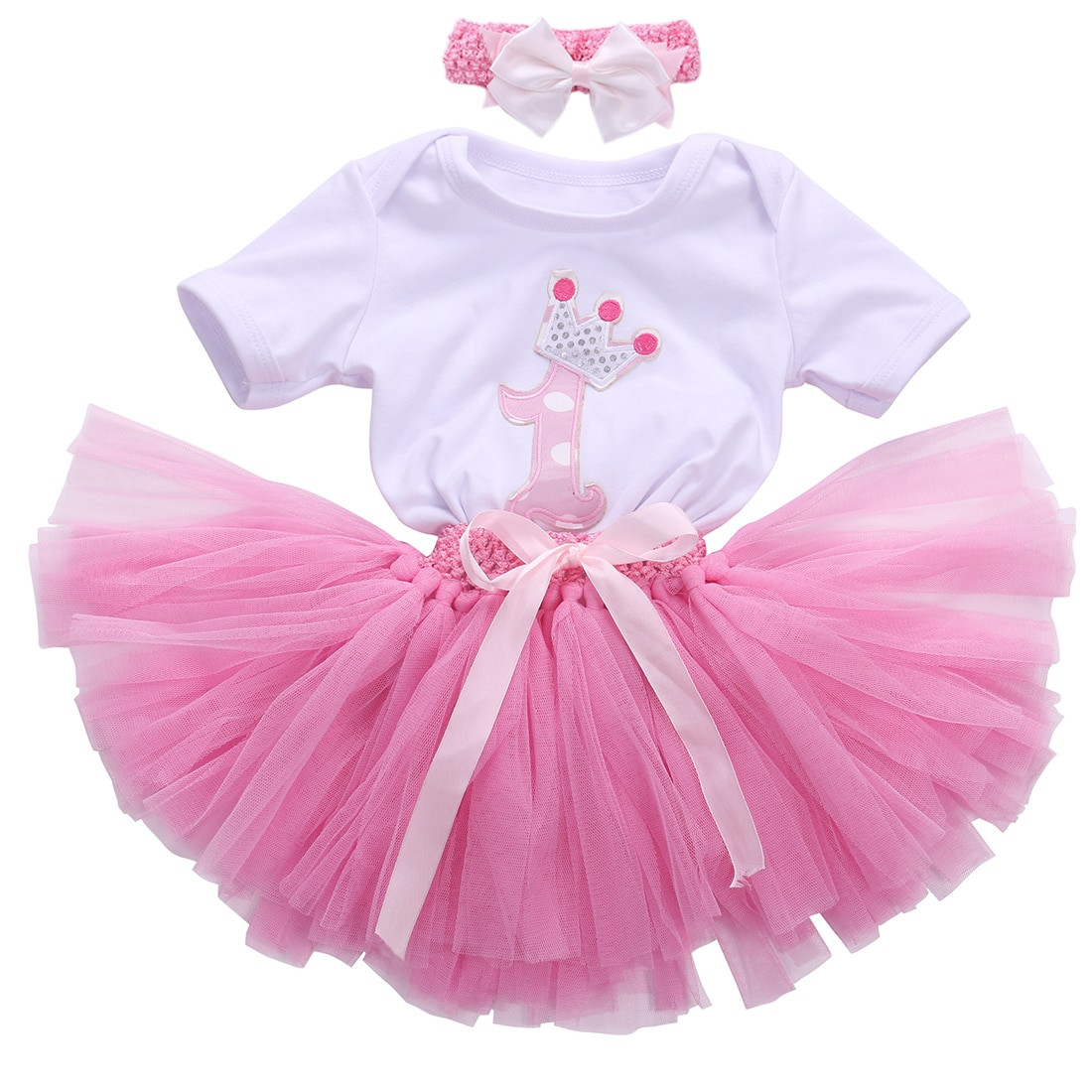 Baby Girl Fashion Clothes
 Hot Fashion Baby Girl Birthday Outfit Toddler White
