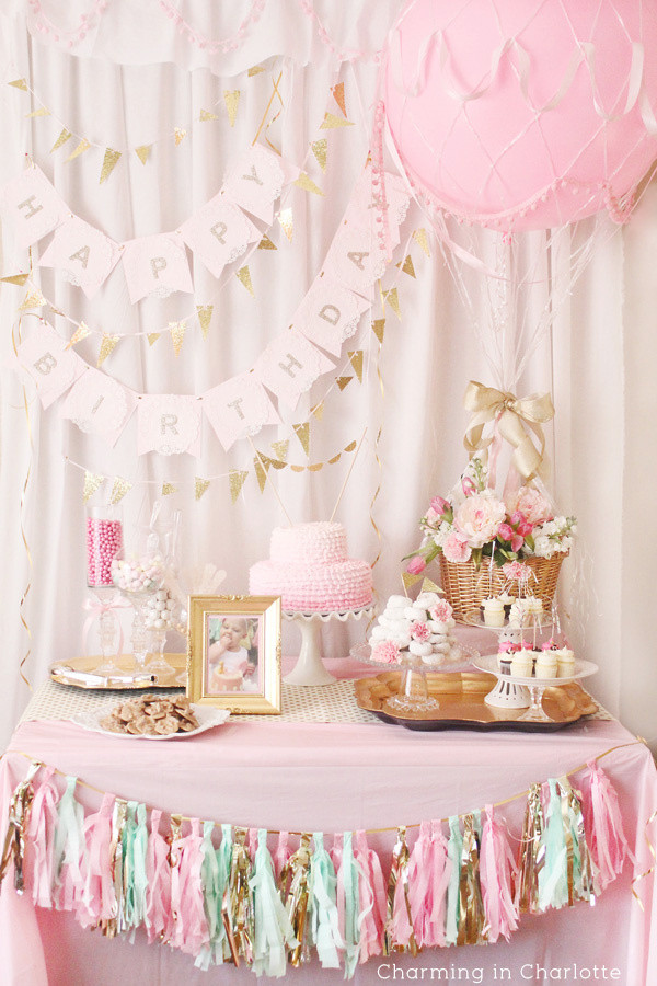 Baby Girl First Birthday Decorations
 10 Birthday Party Themes for Girls