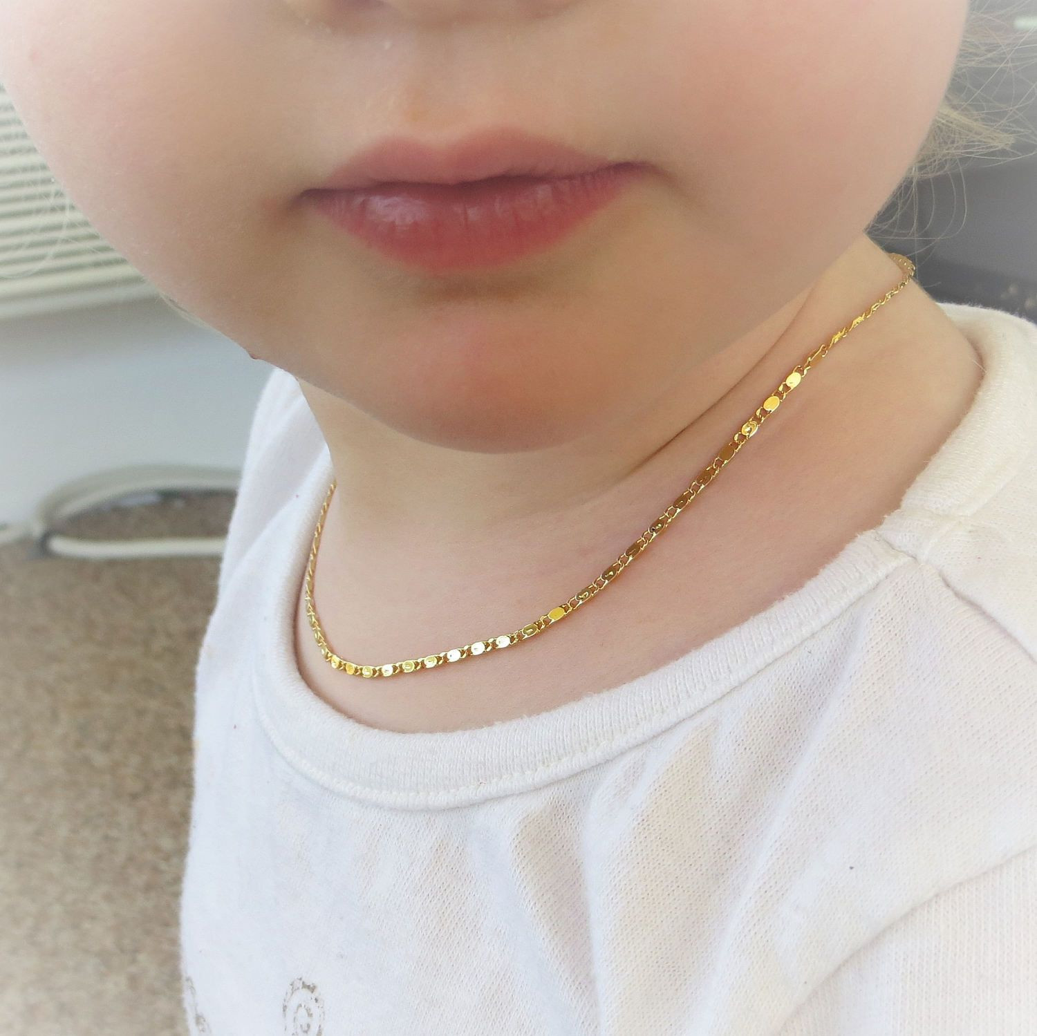 Baby Girl Gold Necklace
 Jewelry for Girls Necklace for Baby Flower Girl Jewelry