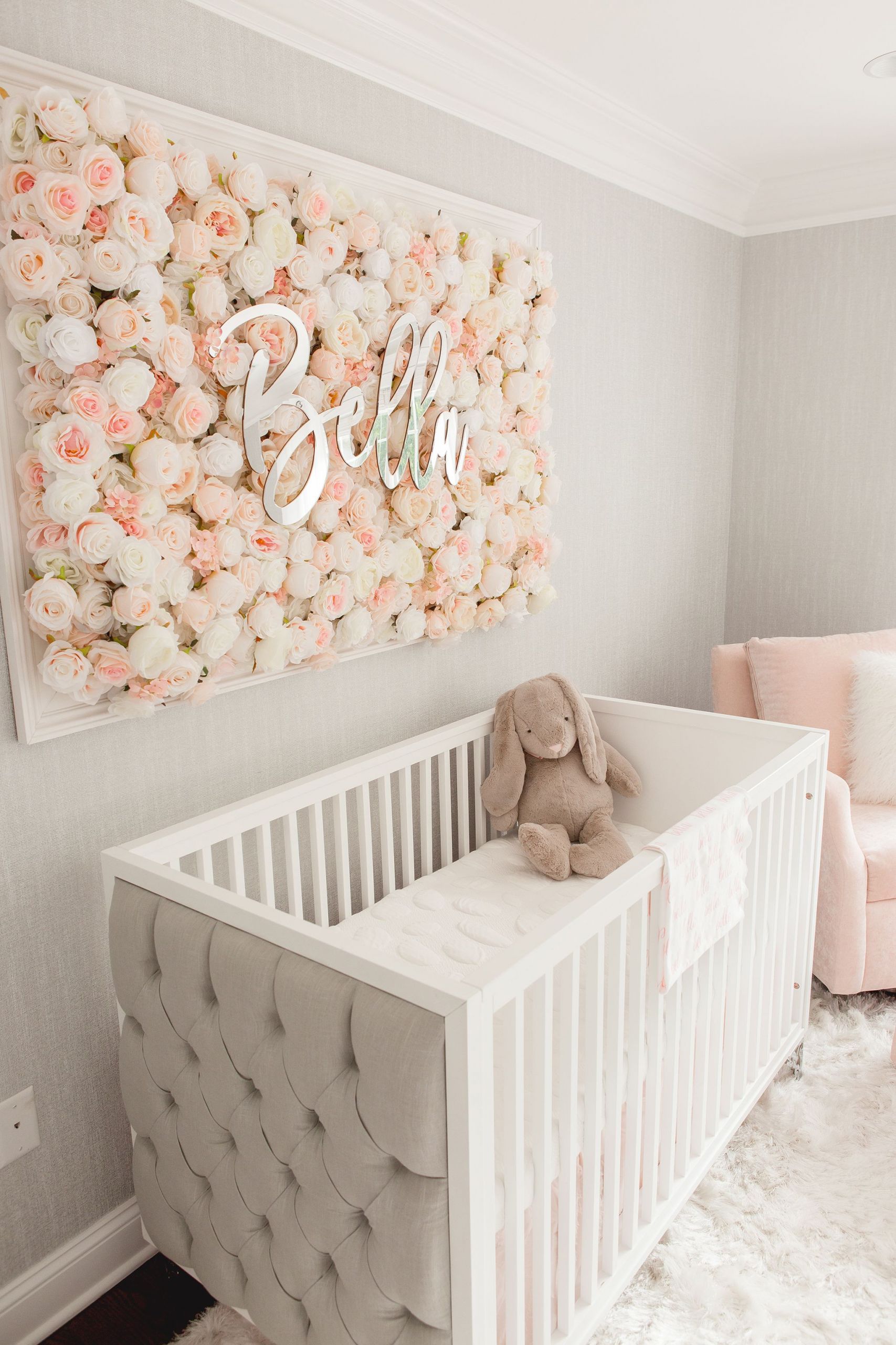 Baby Girl Nursery Decor
 Guess Which Celebrity Nursery Inspired this Gorgeous Space