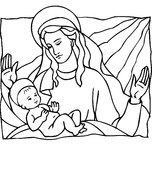 Baby Jesus Coloring
 Baby Jesus Coloring Pages Best Coloring Pages For Kids