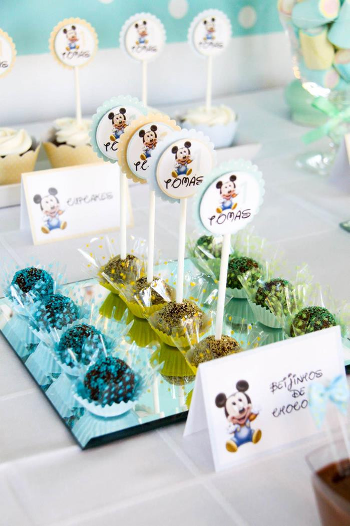 Baby Mickey Party
 Kara s Party Ideas Baby Mickey Mouse Party with Lots of