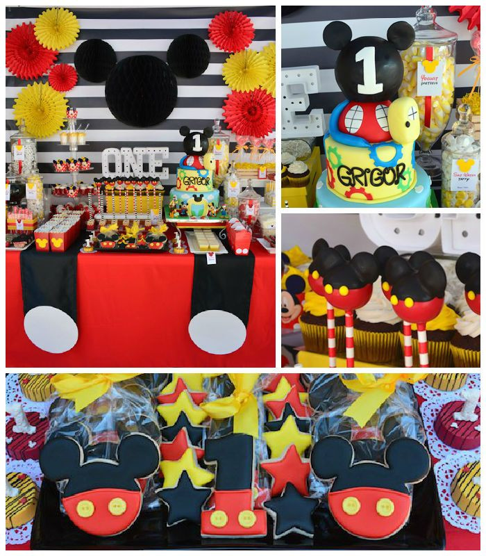 Baby Mickey Party
 Mickey Mouse 1st Birthday Party
