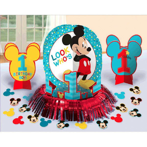 Baby Mickey Party
 Baby Mickey Mouse 1st Birthday Party Table Decoration Kit