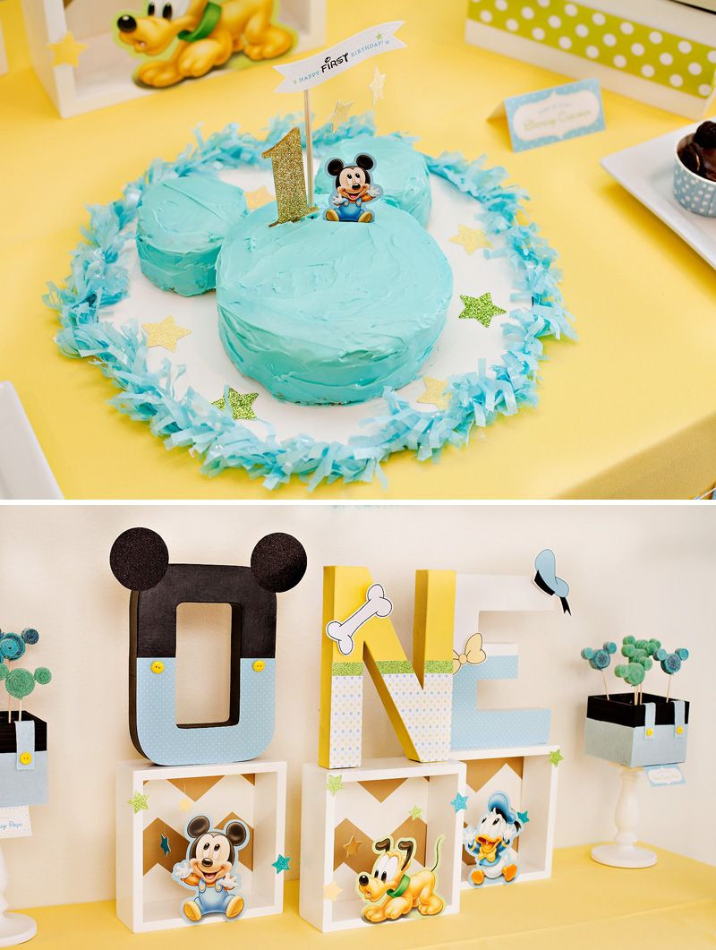 Baby Mickey Party
 Creative Mickey Mouse 1st Birthday Party Ideas Free