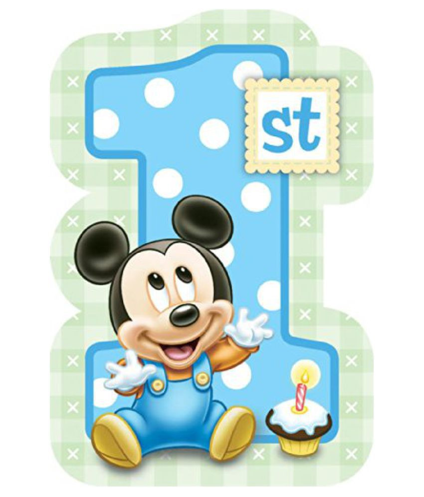 Baby Mickey Party
 Baby Mickey Mouse 1st Birthday Invitations 8 Invites