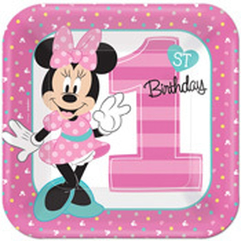 Baby Minnie Mouse 1St Birthday Party Supplies
 Minnie Mouse 1st Birthday Party Supplies