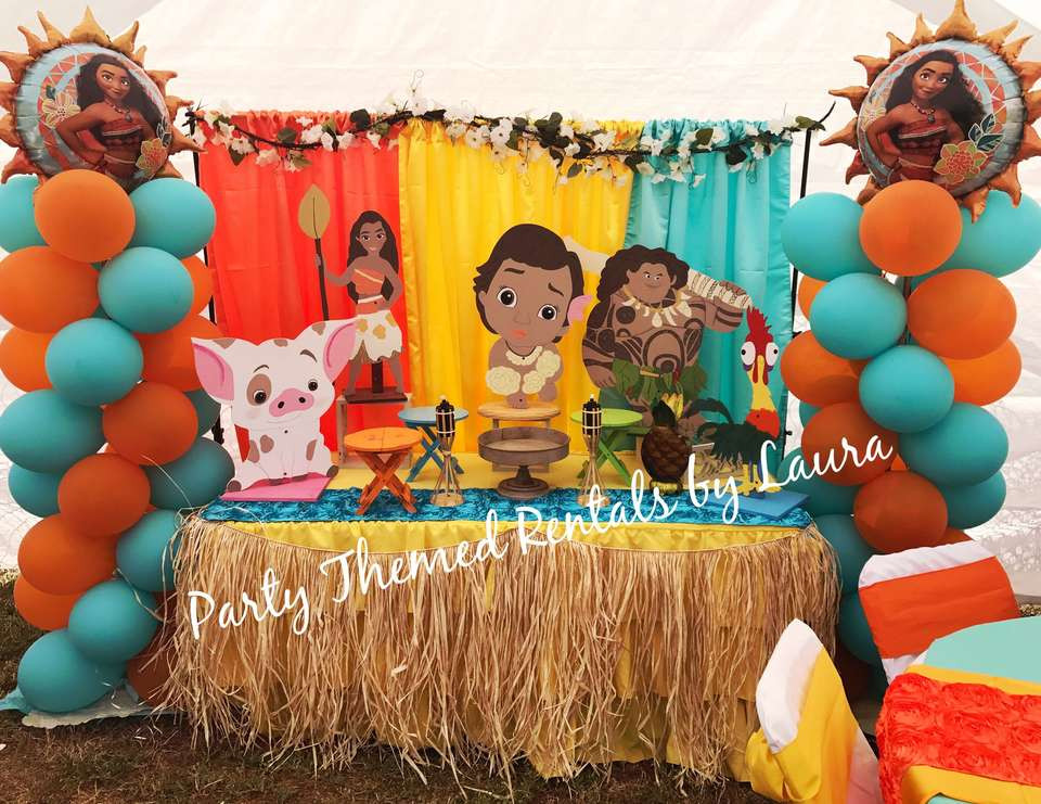 Baby Moana Party Decorations
 Moana Birthday "Moana birthday party"