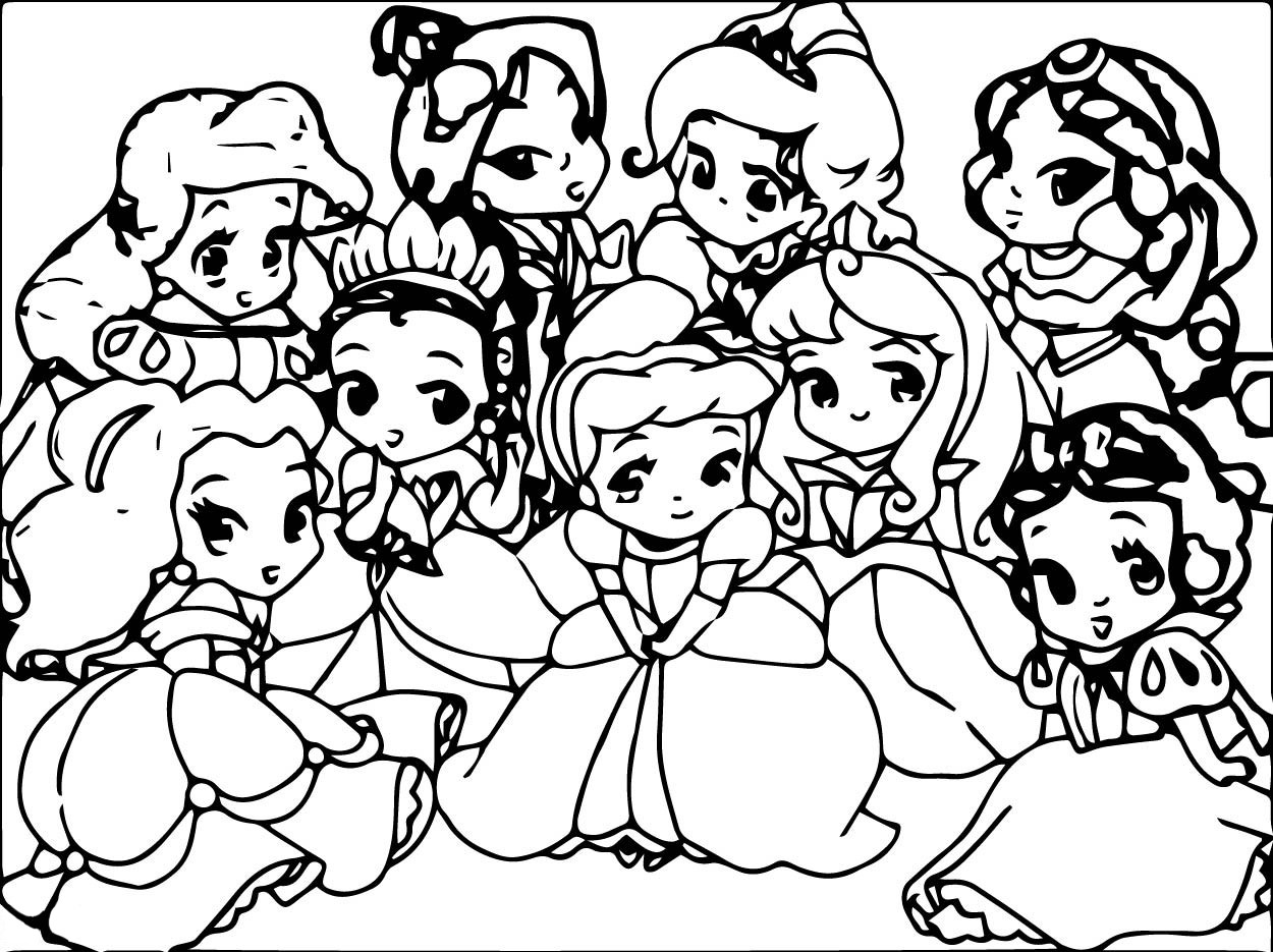 Baby Princess Coloring Page
 Cute Coloring Pages Best Coloring Pages For Kids