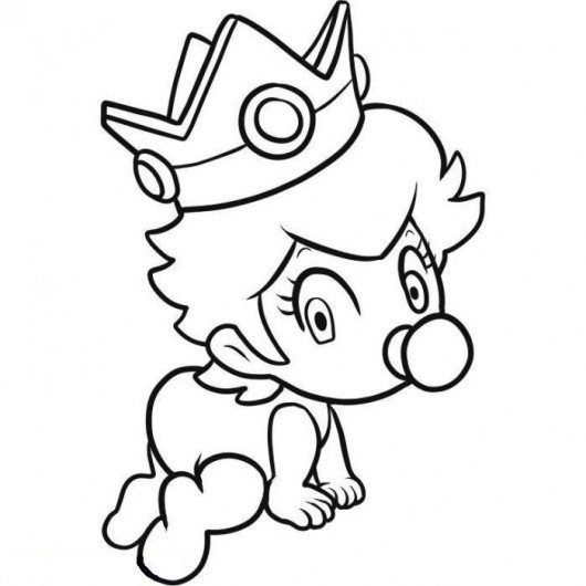 Baby Princess Coloring Page
 72 best Coloring Pages images on Pinterest