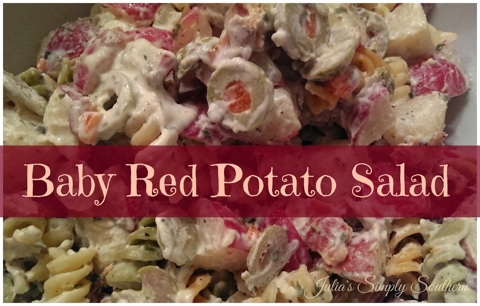 Baby Red Potato Salad Recipes
 Julia s Simply Southern Baby Red Potato Salad