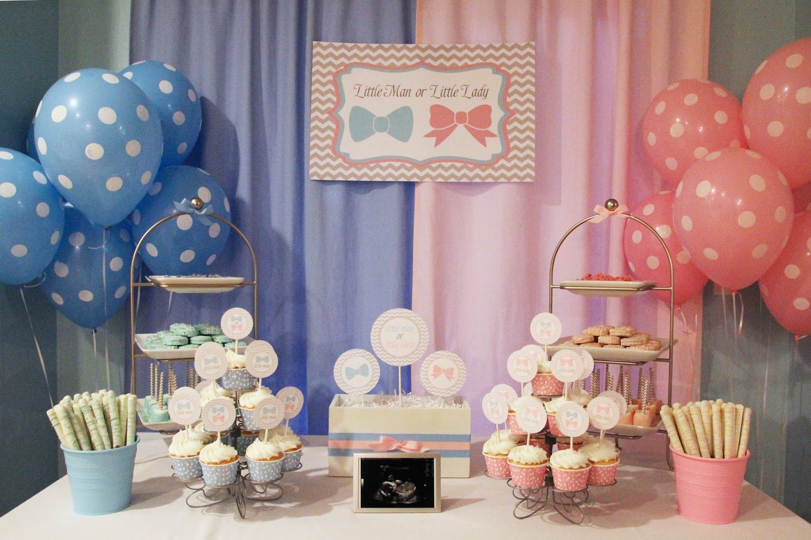 Baby Revealing Party
 5M Creations Gender Reveal Party Little Man or Little Lady