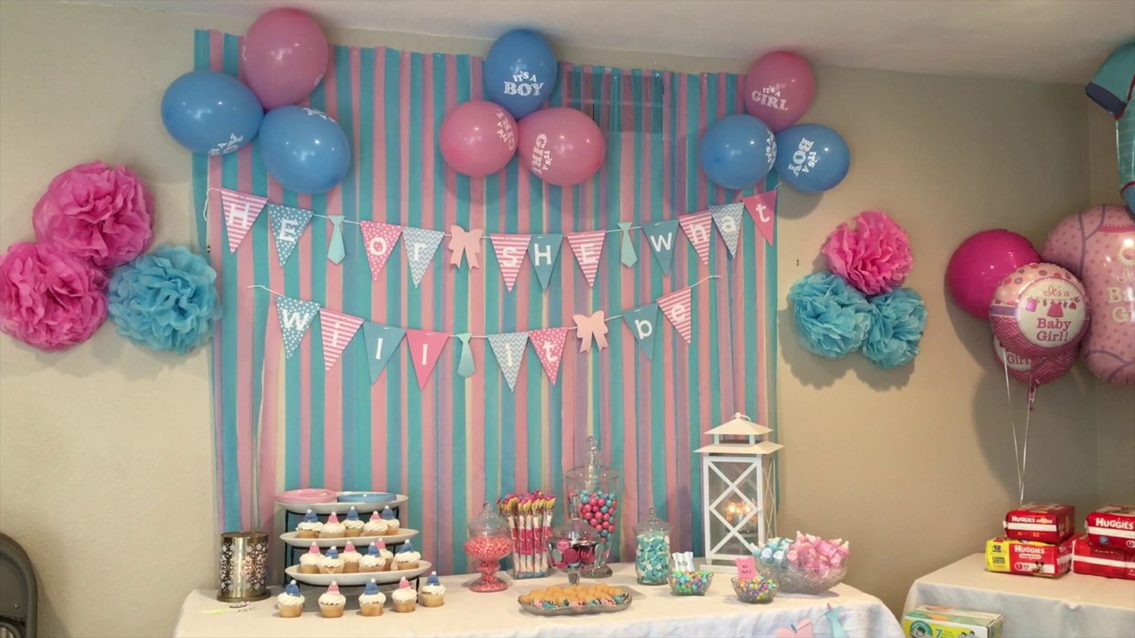 Baby Revealing Party
 Cutest Gender Reveal Party EVER