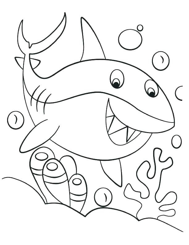 Baby Shark Coloring Pages Printable
 Baby Shark Coloring Pages at GetColorings