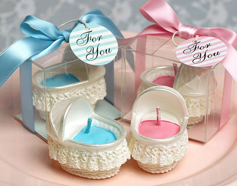 Baby Shower Candle Party Favors
 10pcs Baby Bassinet Candle For Wedding Party Birthday Baby