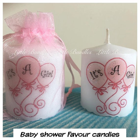 Baby Shower Candle Party Favors
 Favour Candles Baby Shower Favours Baby Girl Favor Candles