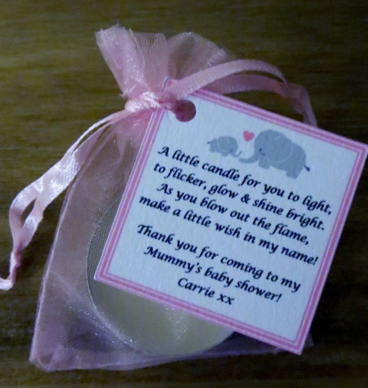 Baby Shower Candle Party Favors
 NEW BABY SHOWER FAVOURS VANILLA CANDLE Can be