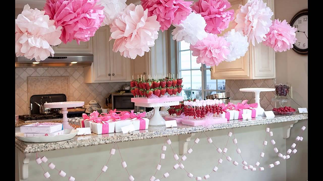 Baby Shower Decor Ideas For A Girl
 Cute Girl baby shower decorations