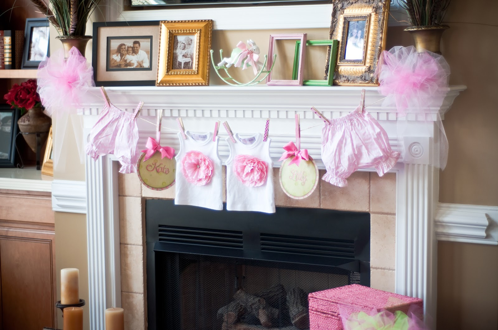 Baby Shower Decor Ideas For A Girl
 paws & re thread baby shower decorating ideas clothes