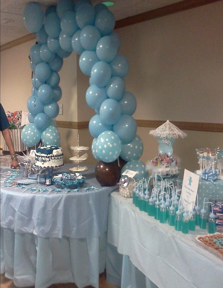Baby Shower Decorating Ideas For Boys
 Boy baby shower decorations