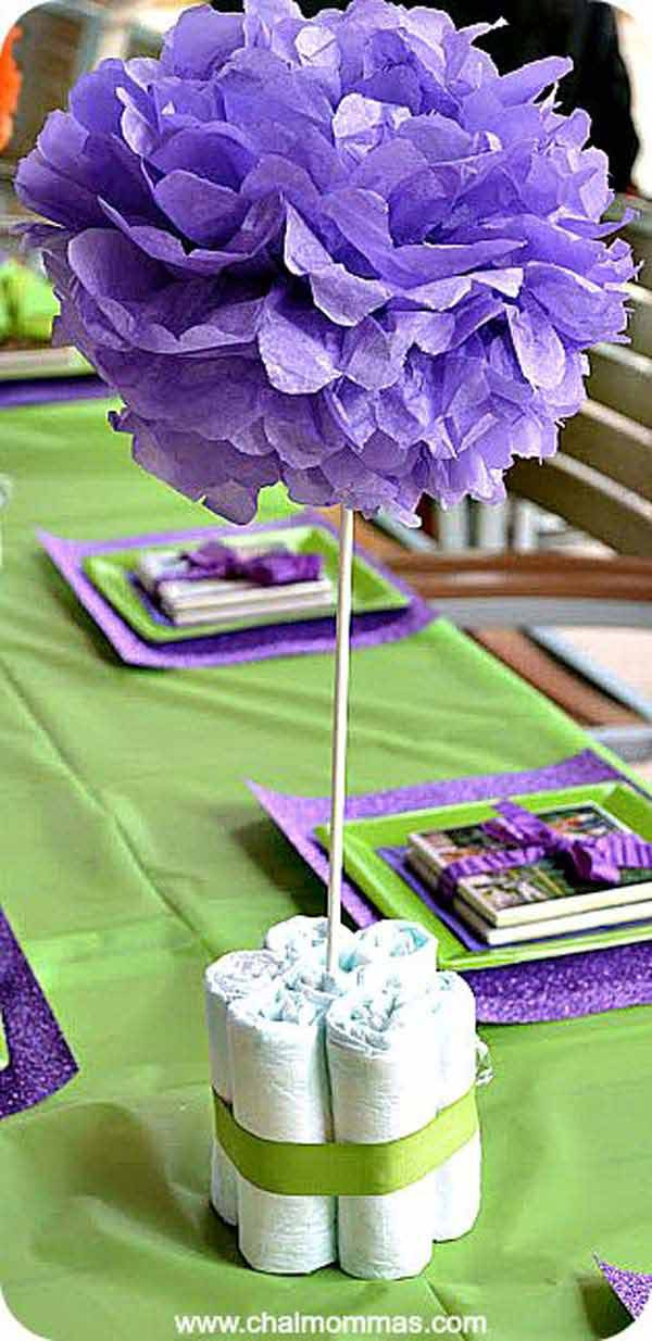 Baby Shower Diy Decorations
 22 Cute & Low Cost DIY Decorating Ideas for Baby Shower