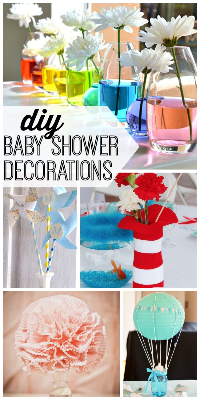 Baby Shower Diy Decorations
 DIY Baby Shower Decorations My Life and Kids